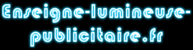 Fabrication-enseigne-publicitaire-leds Yvelines